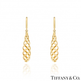 Tiffany & Co. Yellow Gold Venezia Luce Drop Earrings Tiffany & Co. Yellow Gold Venezia Luce Drop Earrings